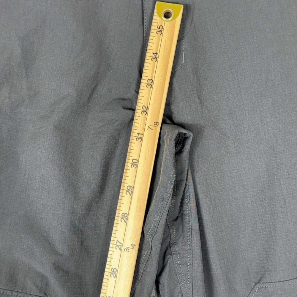 The North Face Hiking Pants Mens 38 Gray Gorpcore Paramount Peak Ripstop Nylon - Picture 11 of 12